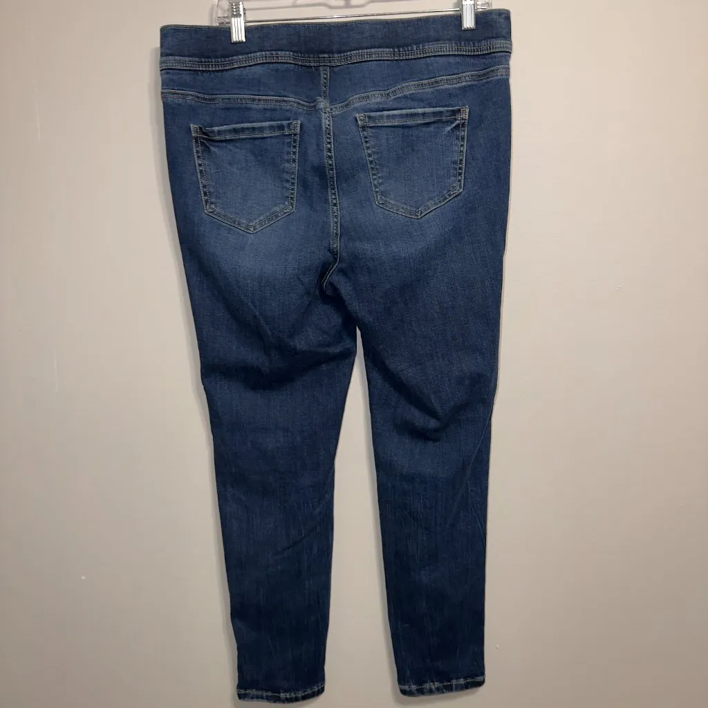 Torrid Pull On Lean Jean Size 1 Short Stretch Skinny Denim - Image 8