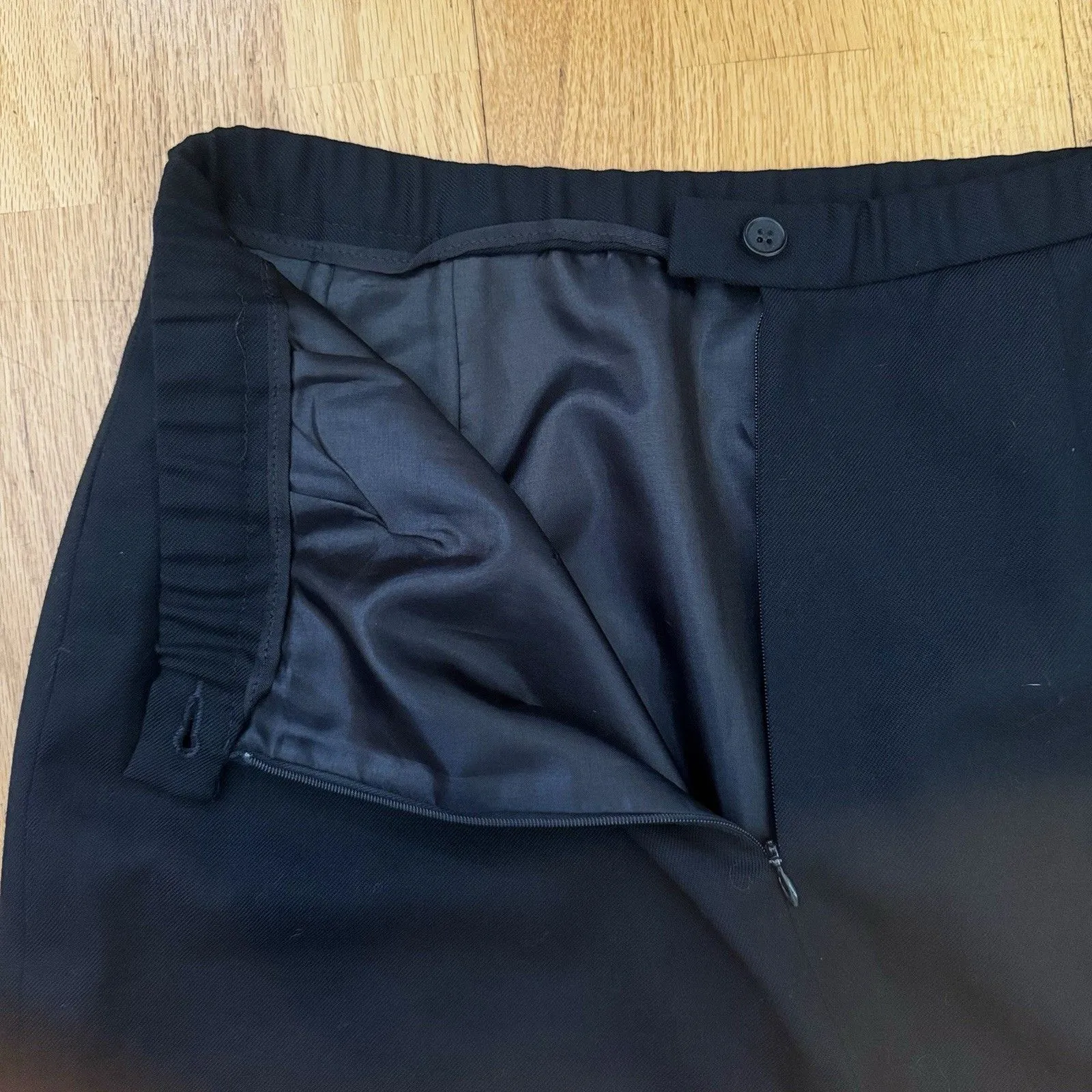 Pendleton 100% Virgin Wool Pencil Skirt 12 Made In USA Chic Office Career Lawyer - Image 6