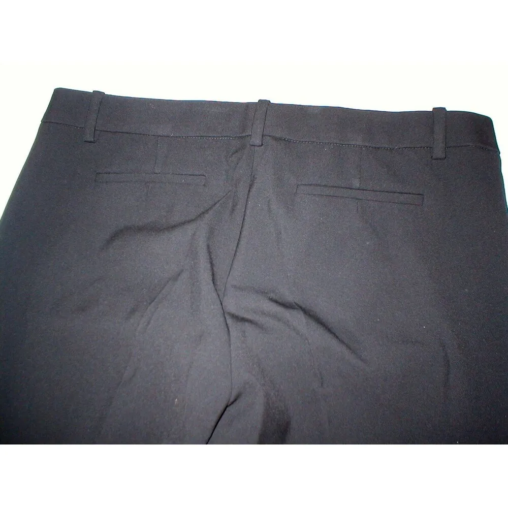 New NWT Womens Designer Trina Turk Black Pants Slacks 12 Aubree Office USA Work - Image 4