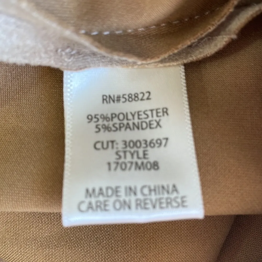 Max Studio Faux Suede Skinny Pull On Pants - Image 4