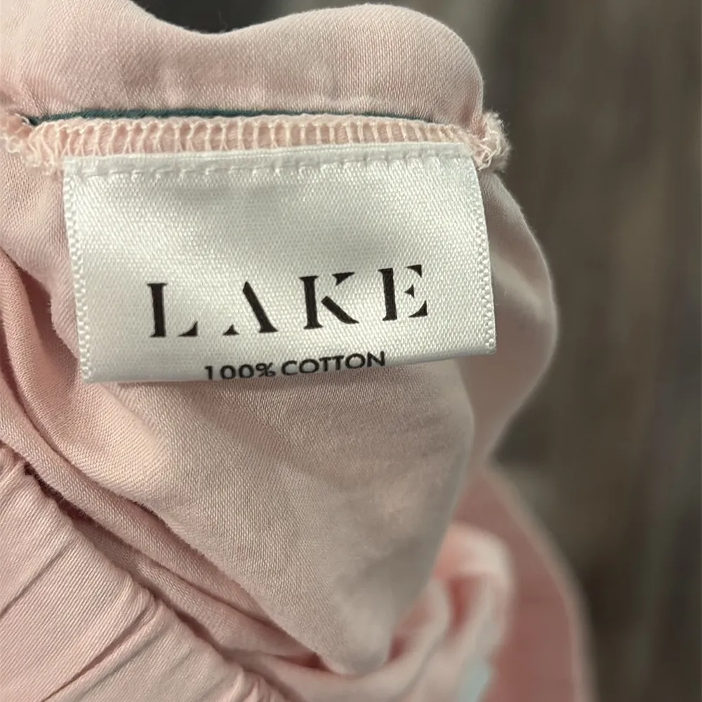 LAKE Pink Pajama Shorts size large - Image 6