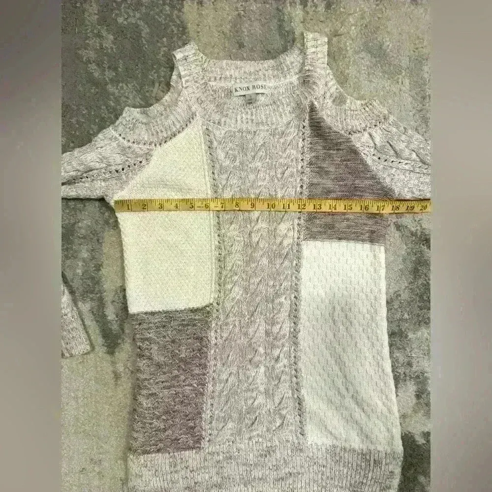 Knox Rose Womens Open Shoulder  Sweater - Image 5