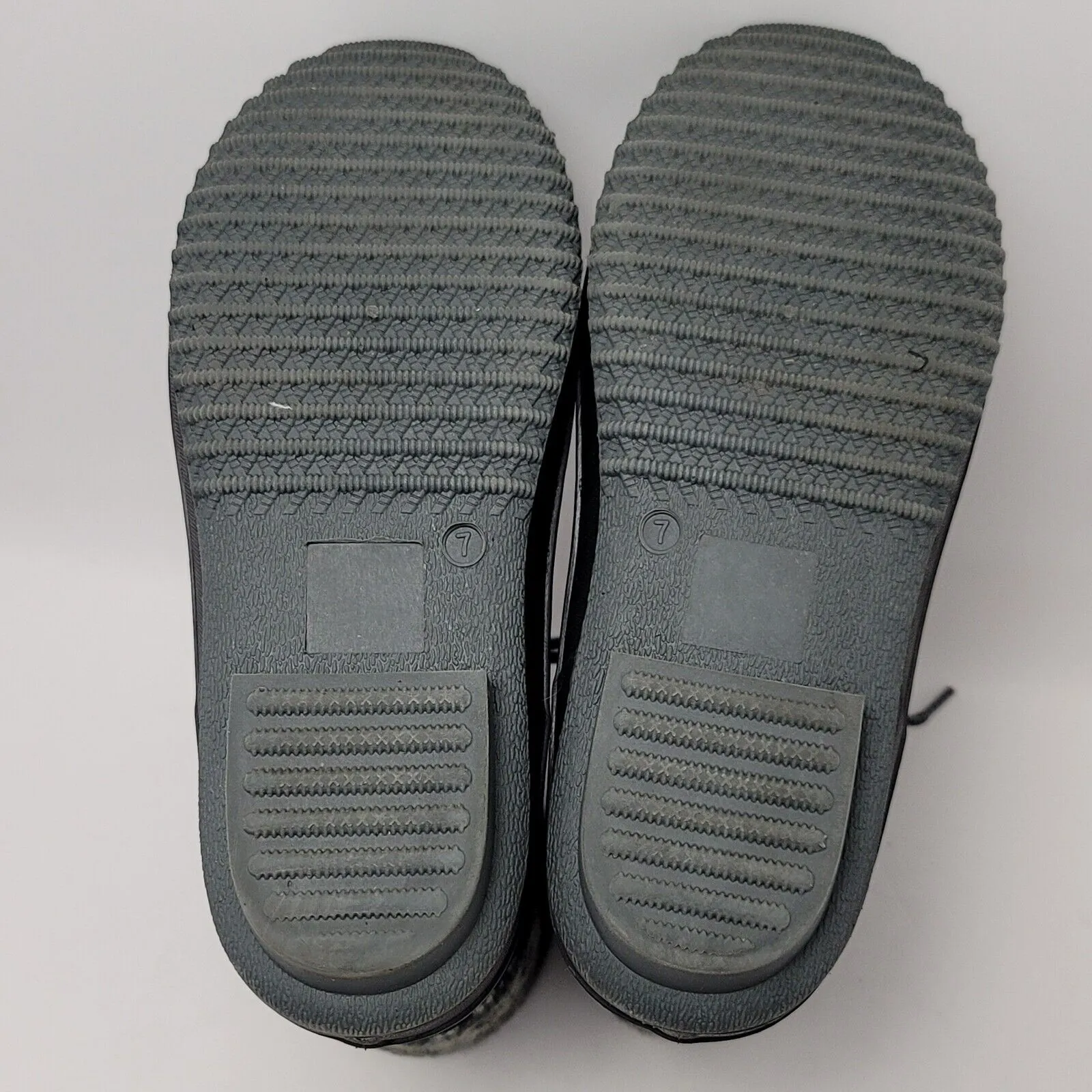 Khombu Cozy K-Comfort Womens Sock Faux Fur Lined Lace Up Duck Winter Boot Sz 7M - Image 7