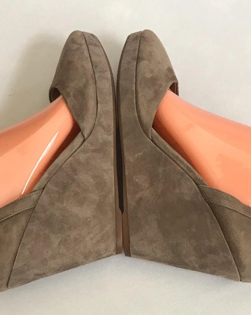 Suede Wedge Shoes - Image 6