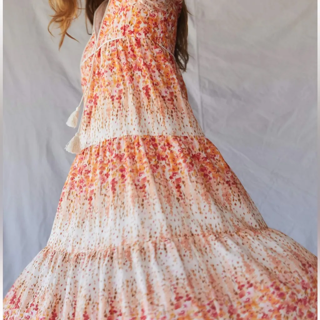 Christy dawn Paloma dress in sunset gladiola XS NWT - Image 3