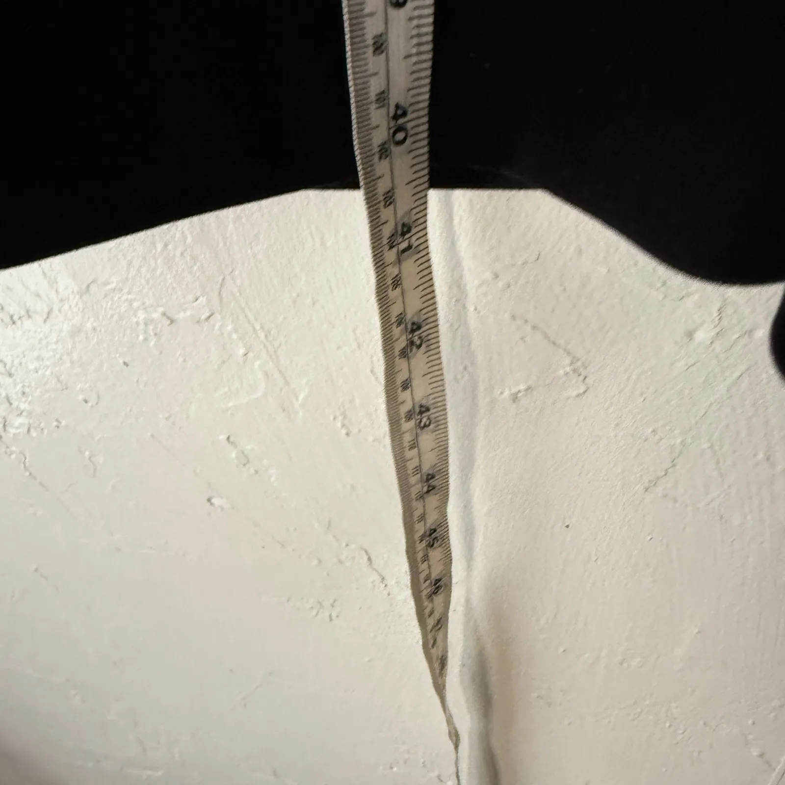 JBS Ltd Vintage‎ 90s Grunge Goth Whimsigoth Black Velvet Long Sl Midi Dress 12 - Image 7