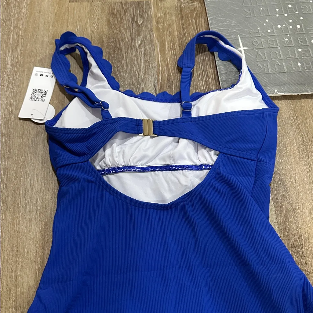 Blue Scalloped One - Image 3