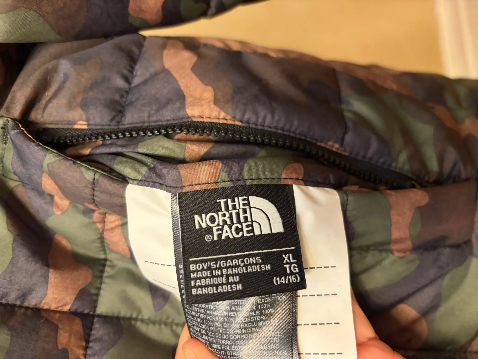 The North Face Reversible Junior Jacket Fleece - Image 3