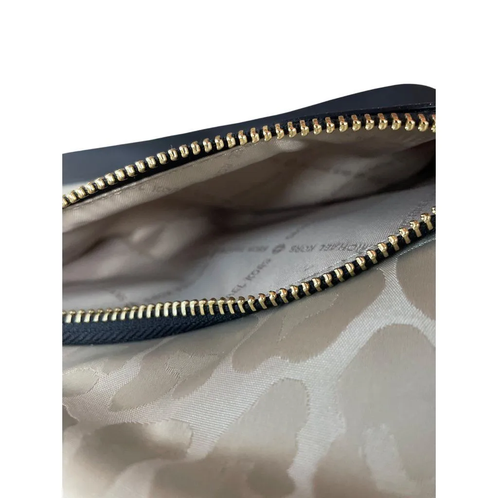 Michael Kors Morgan Truffle Brown Canvas & Leather MD Backpack SKU 9231 - Image 9