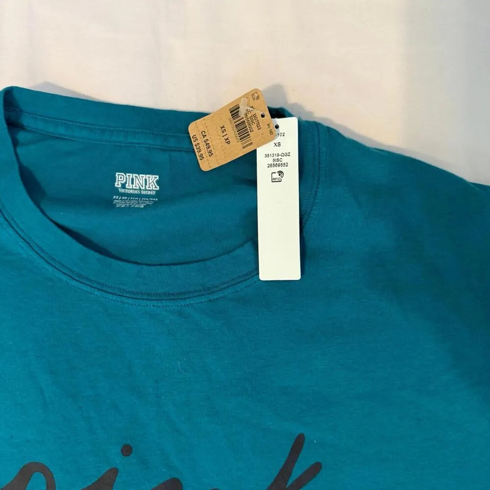 PINK Victoria's Secret Long sleeve and biker shorts set - Image 2