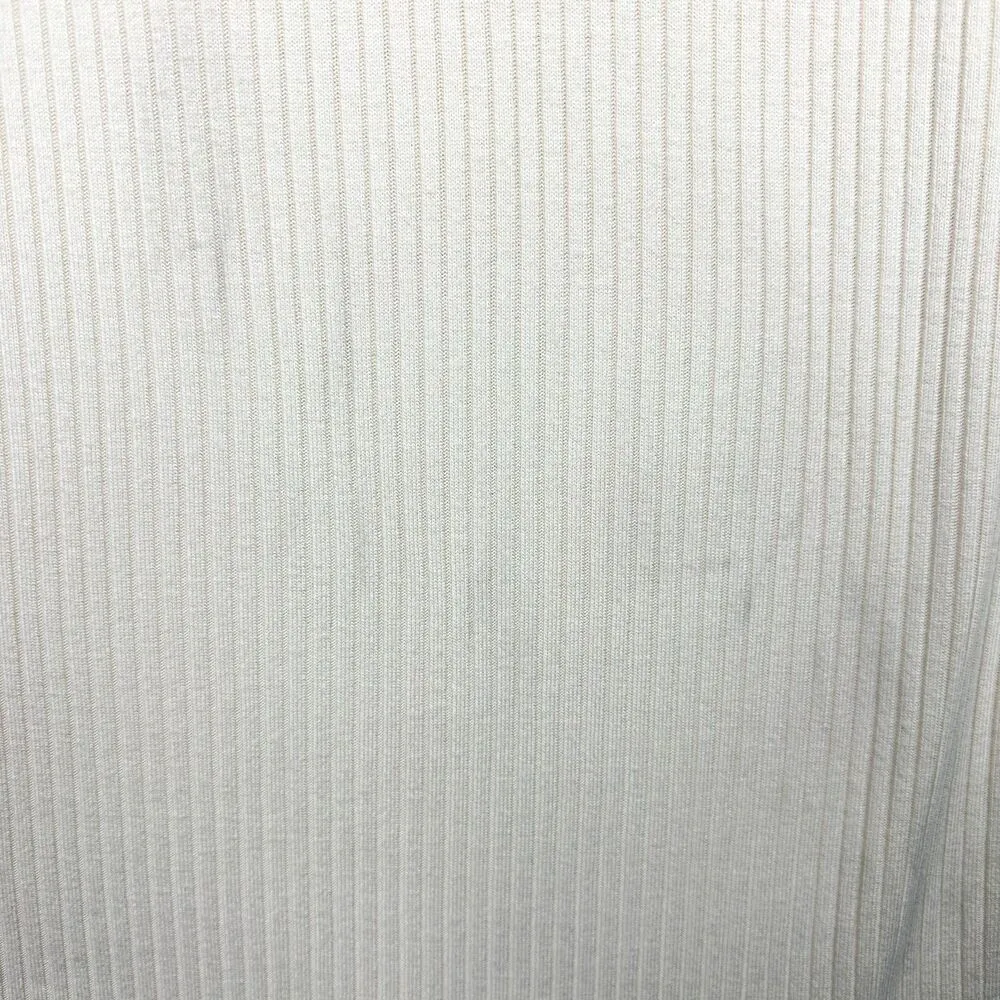 Well Traveled Midi Dress Size Small Ivory Ribbed Knit Mock Neck - Image 4