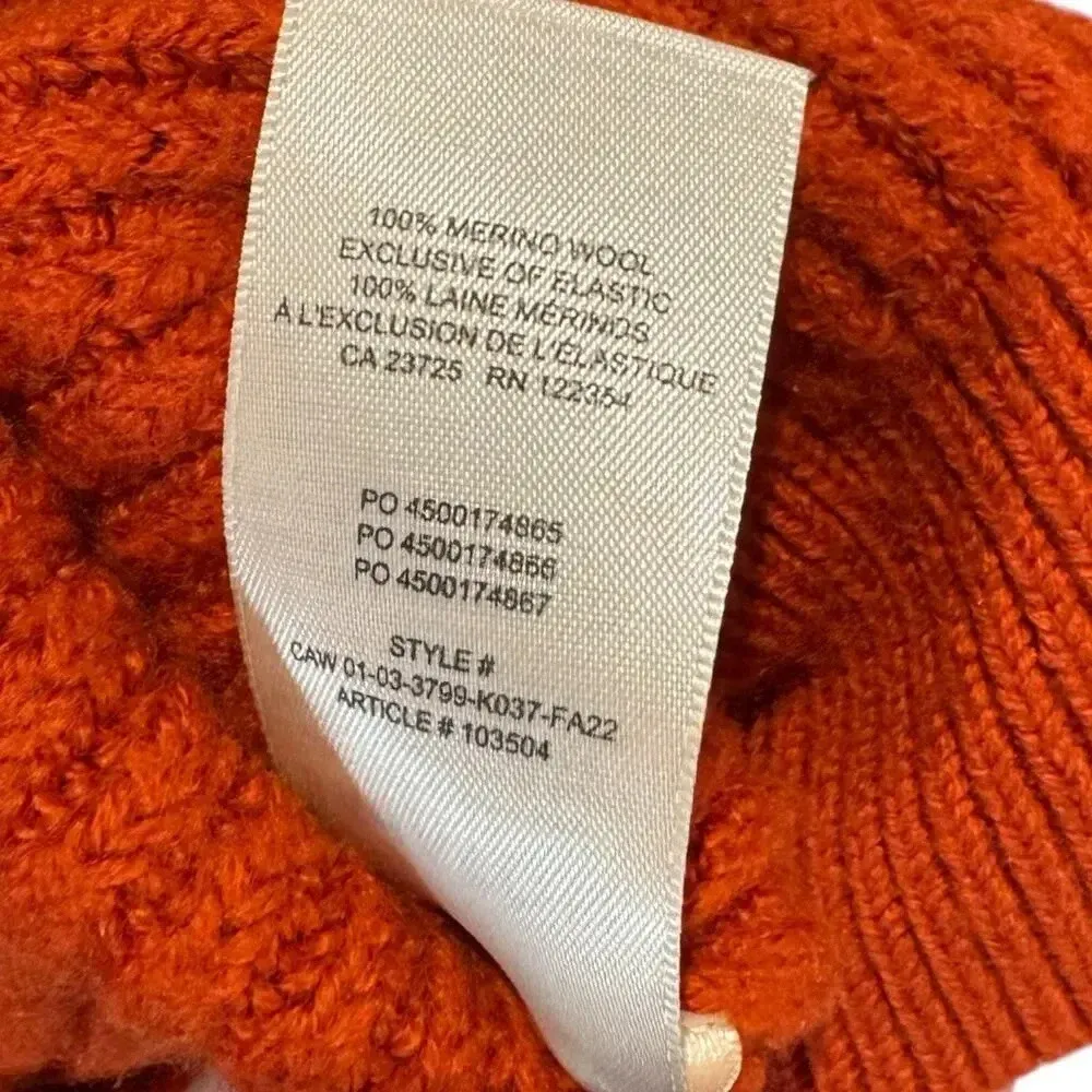 Babaton  Aritzia 100% Wool Oversized V Neck Pullover Ribbed Sweater Size Small‎ - Image 6