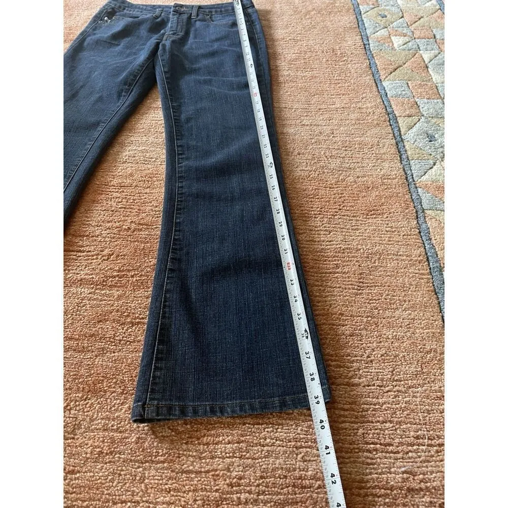 Bobbie Brooks Women’s Bootcut Jeans Size 6 Blue Stretch Denim Cotton Blend - Image 5