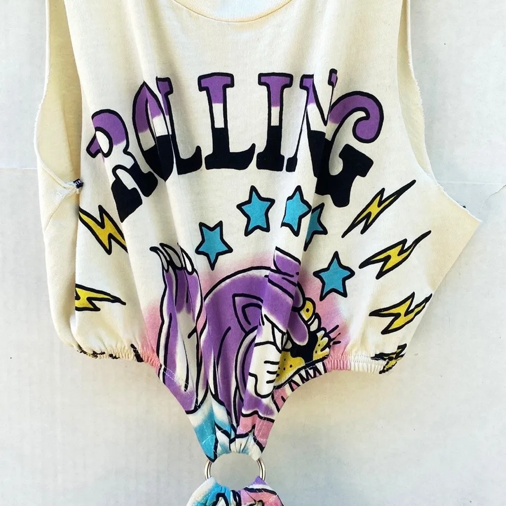 NWOT Rolling loud concert Womens size XS Cream rare cutout mini dress - Image 5