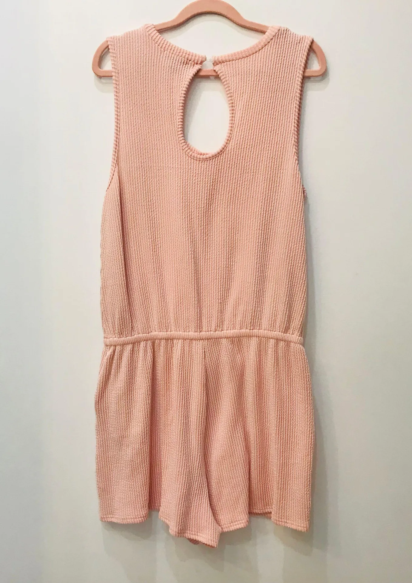 Southern Shirt pink white Romper “QUIT PLAYIN PLAYSUIT” - Image 4