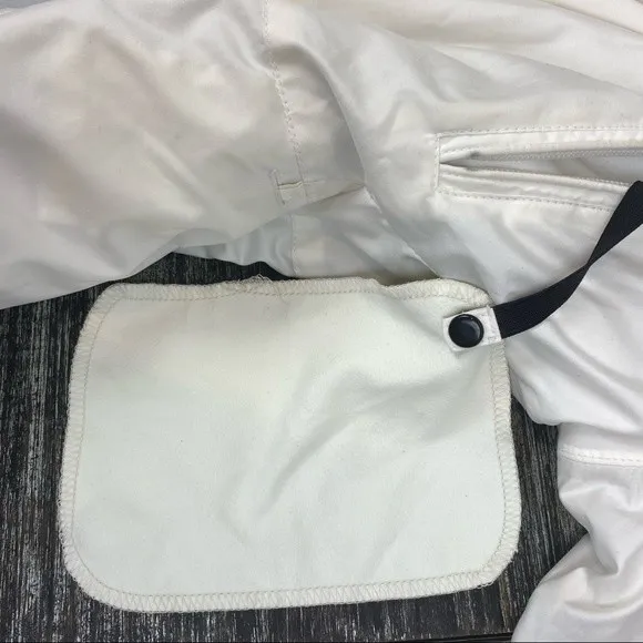 Obermeyer White & Black Venus With Fur Hooded Ski Snowboard Snow Winter Jacket 8 - Image 8