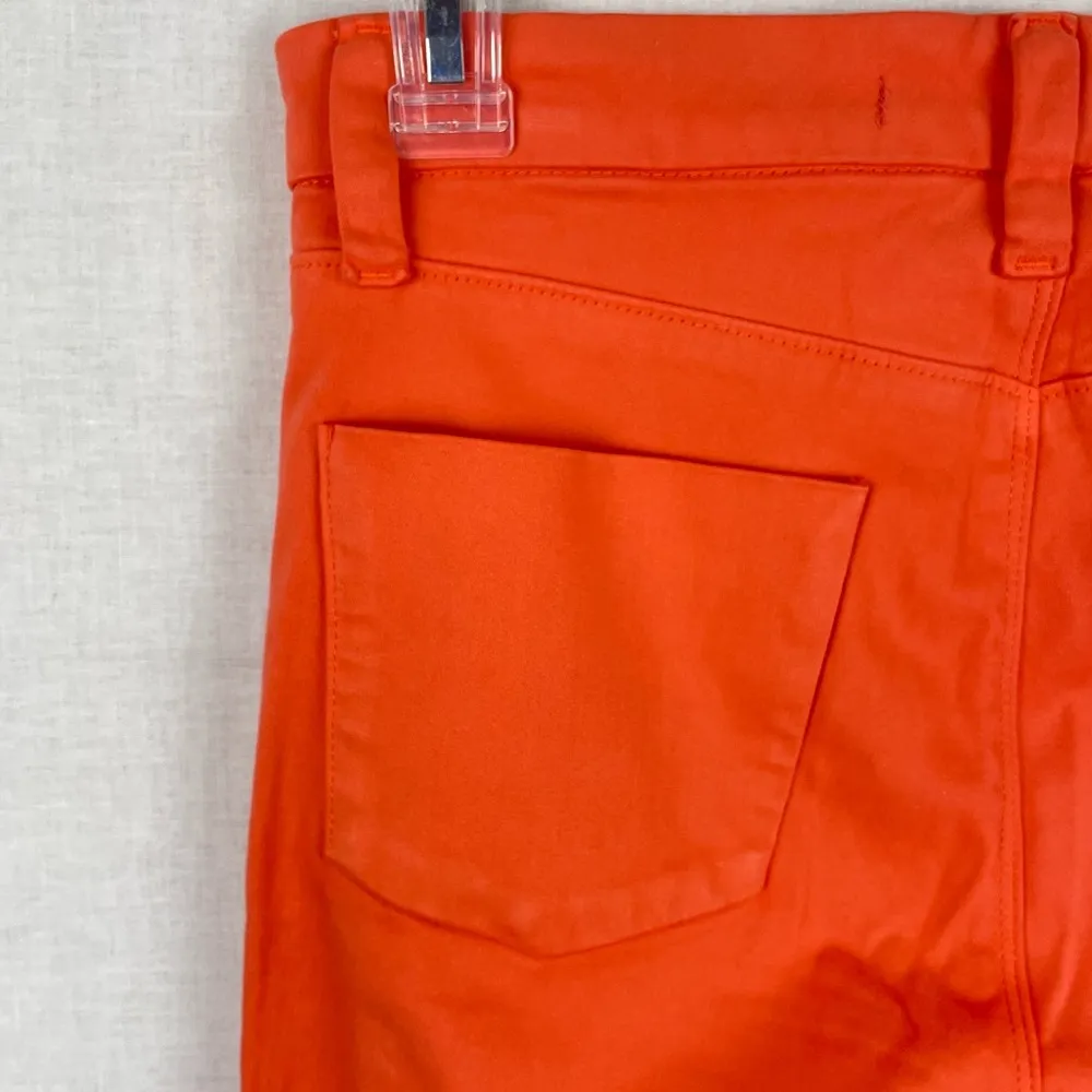 J Brand Anja Clean Cuffed Crop Luxe Sateen Skinny Pants - Image 3