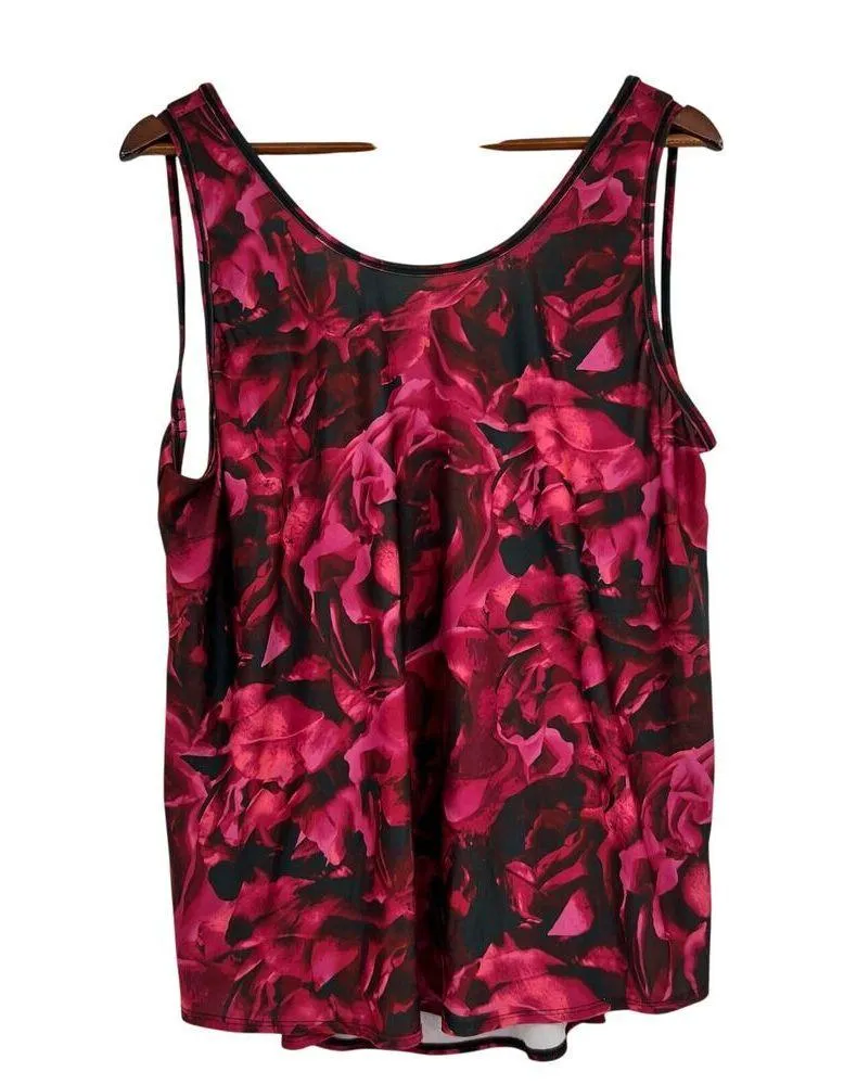 Calia by Carrie Underwood move low back Strappy active tank size XL Black - Image 2