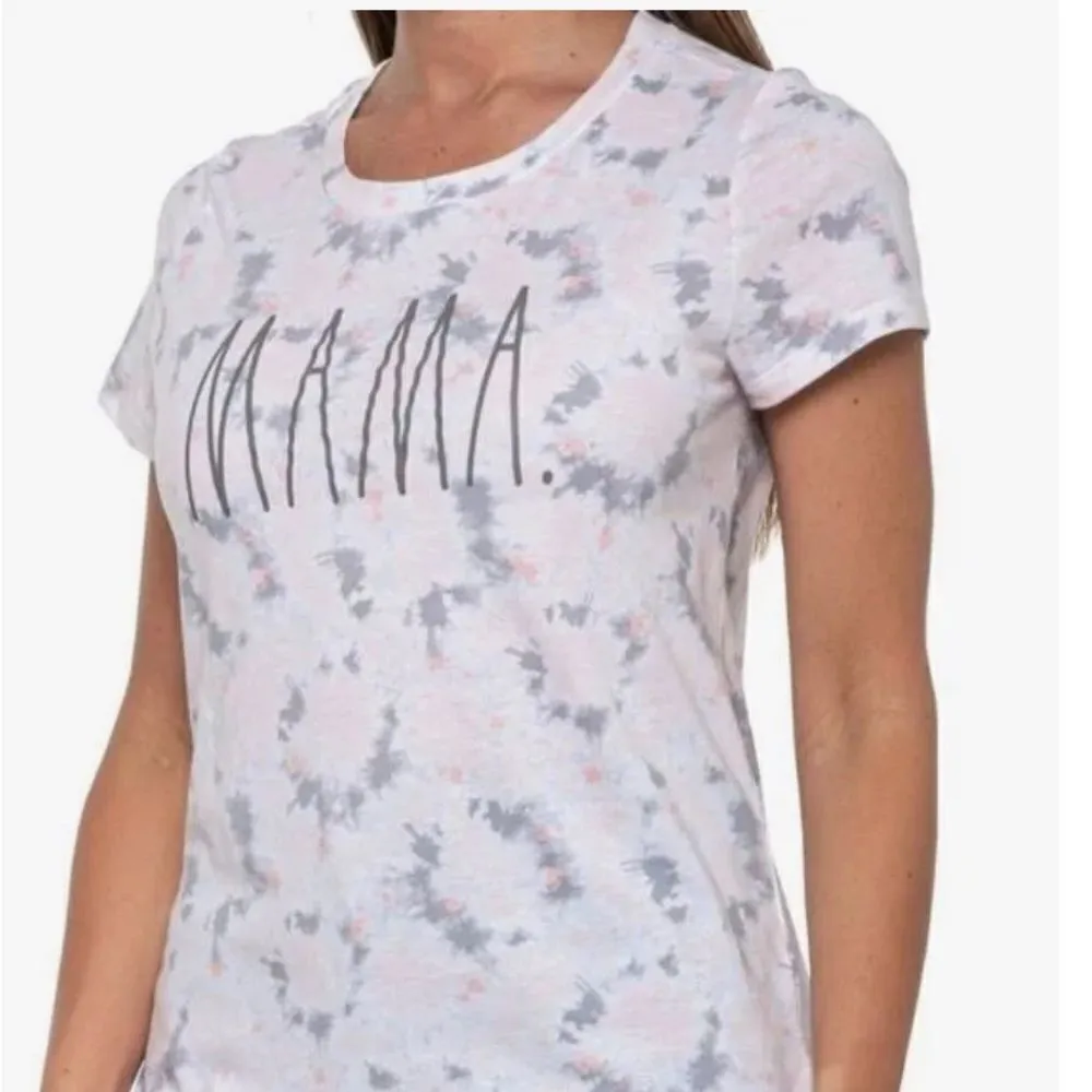 NWT Rae Dunn tie-dye size medium mama T-shirt - Image 2