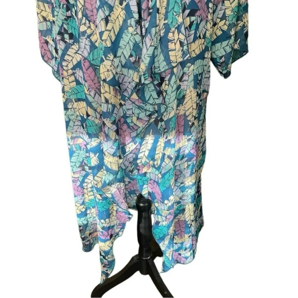 💜 LulaRoe Shirley Boho Duster Wrap Cover Up - Image 2