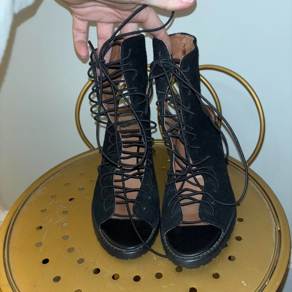 Jeffrey Campbell capulet lace up bootie - Image 3