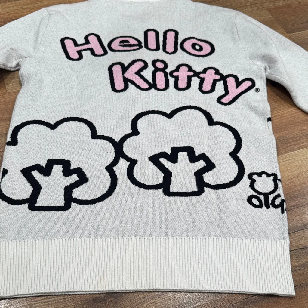 Hello Kitty Knit sweater oversized - Image 8