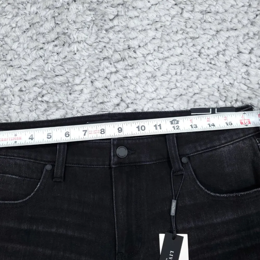 Liverpool  Non-Skinny Skinny Jeans Size 10 30 Petite High Rise Black Slim - Image 10