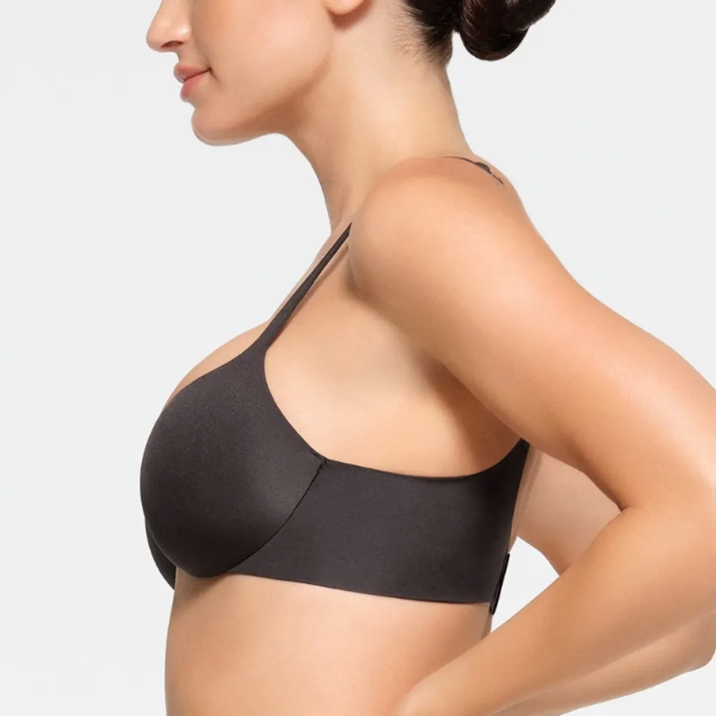 Skims Ultimate Collection Teardrop Push-Up Plunge Bra in Onyx - Size 32DDD - Image 5