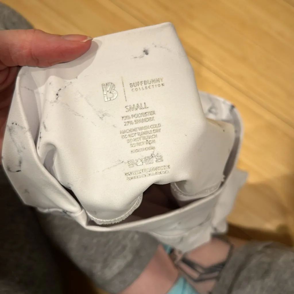 Limitless short in white marble - Image 4