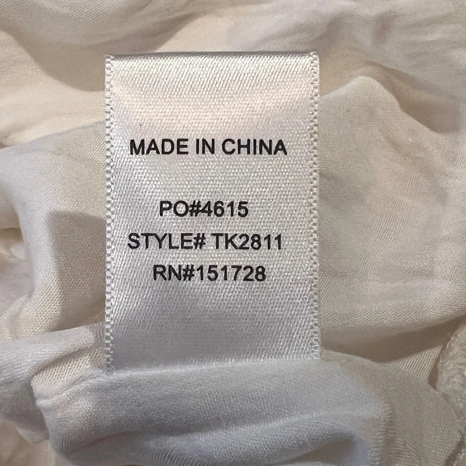 ee:some  White Lace Peplum Blouse Women's M - Image 6