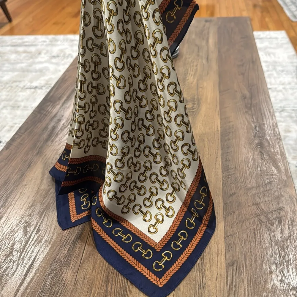 Timeless Fashion Scarf Blue - Image 3