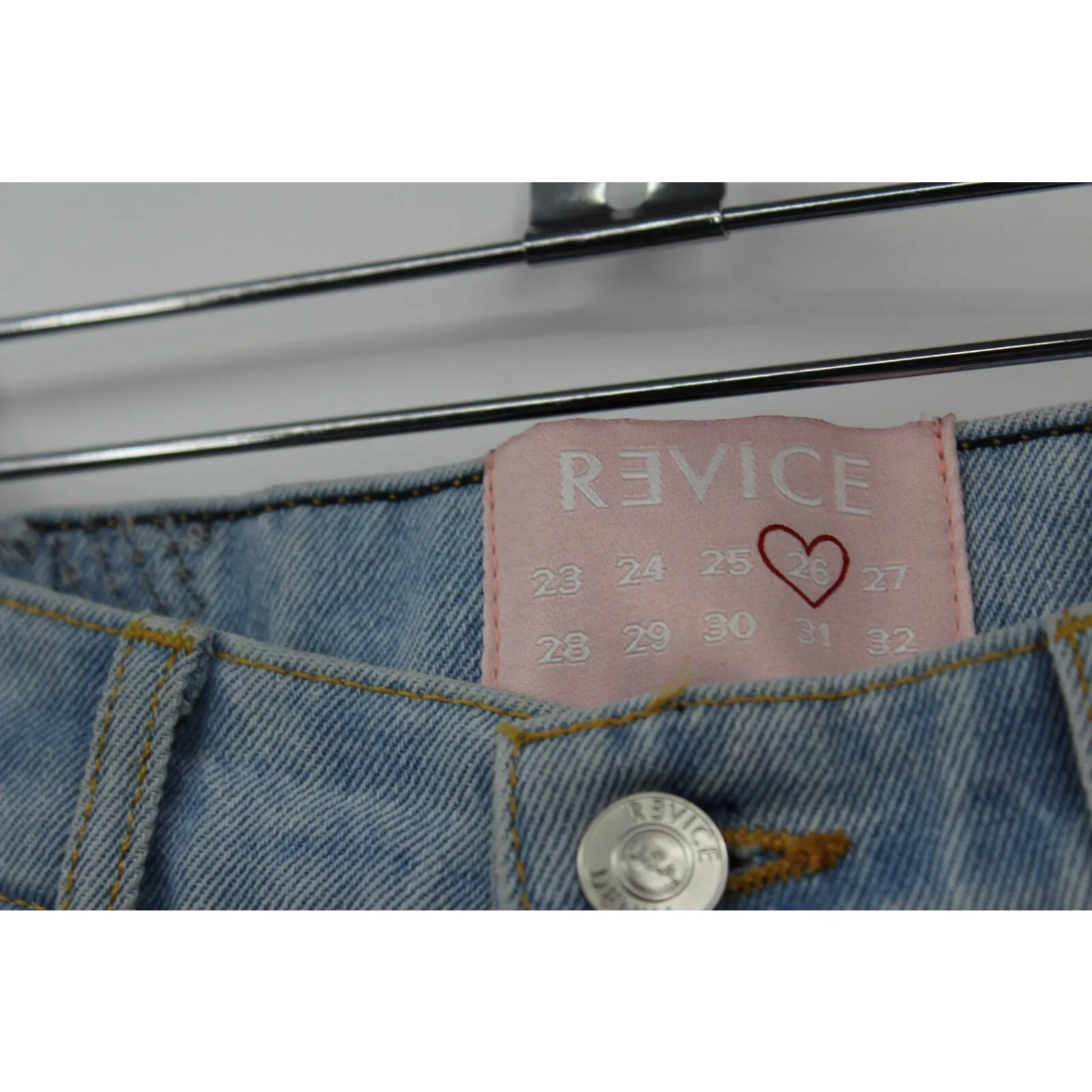 Revice Jeans Ex-boyfriend Harlow Wash Two Tone High Waist Jeans Size 26‎ - Image 4