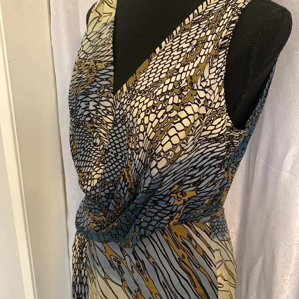 ANNE KLEIN SILK DRESS Sz: 6 - Image 3