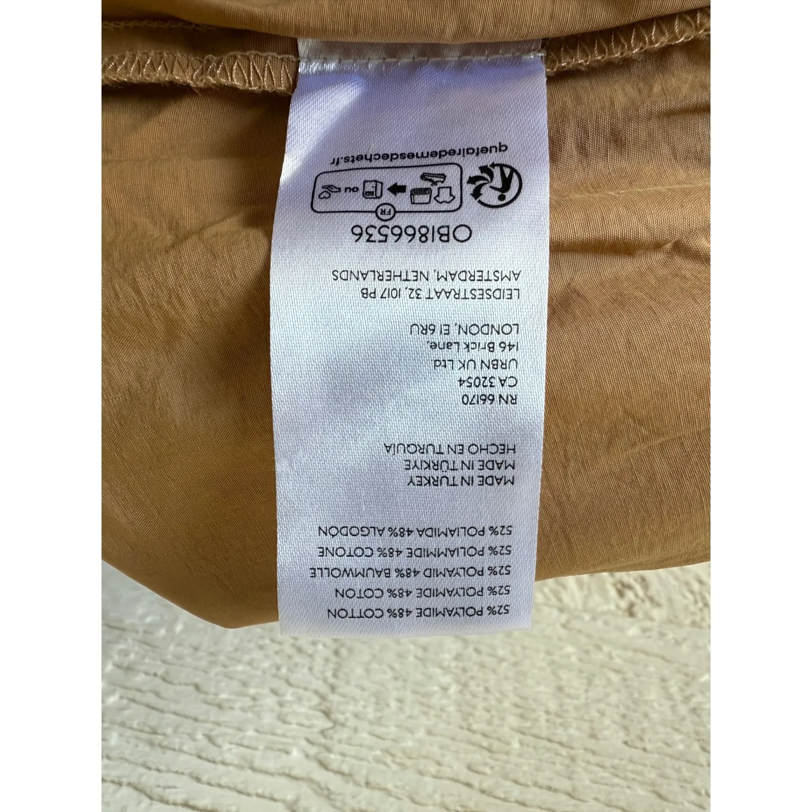 PILCRO Cargo Parachute Pants Drawstring Waist Elastic Ankle Women's Size Small - Image 4