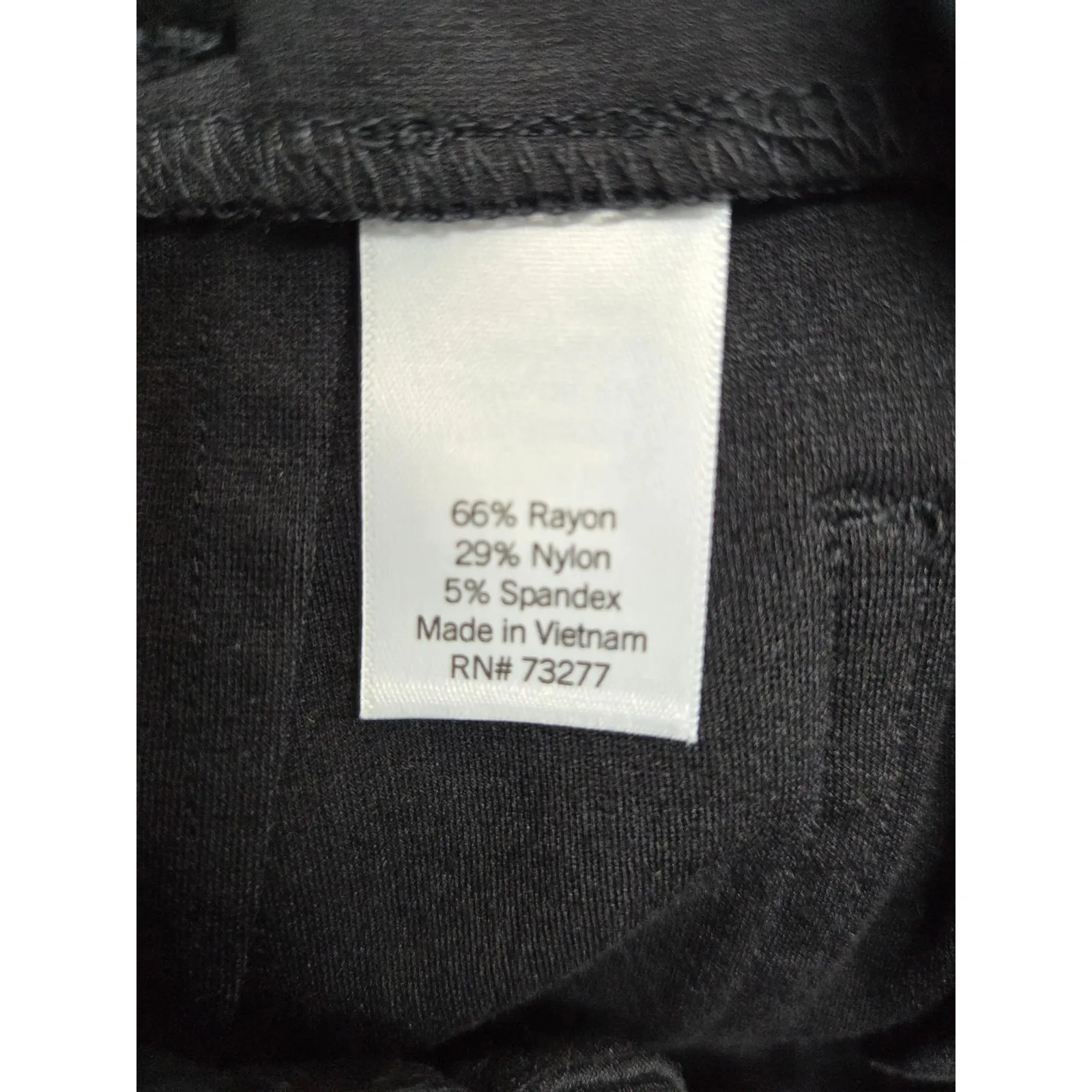 Lauren Conrad Black Wide-Leg Cropped Pants Sz 16 - Image 5