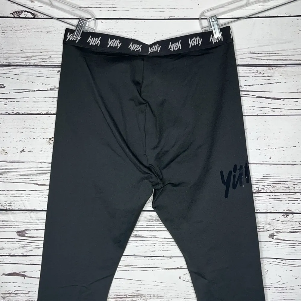 Yitty NWT Size XXL Black Major Label Shaping High Waist 7/8 Athletic Leggings - Image 4