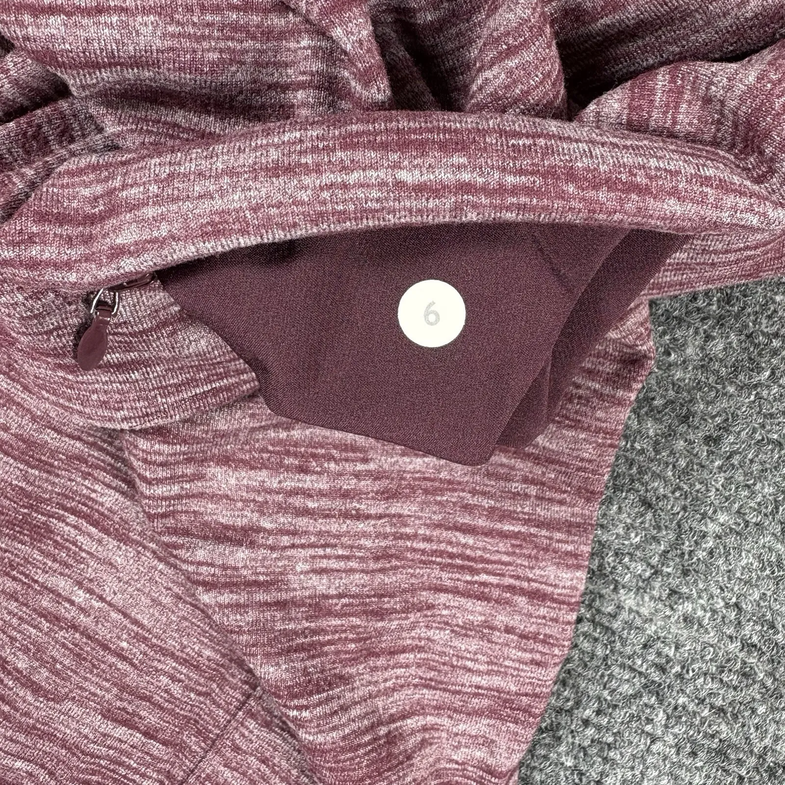 Lululemon Heathered Purple‎ Go Where To Skirt Women's Size 6 (26 X 18.5) - Image 5