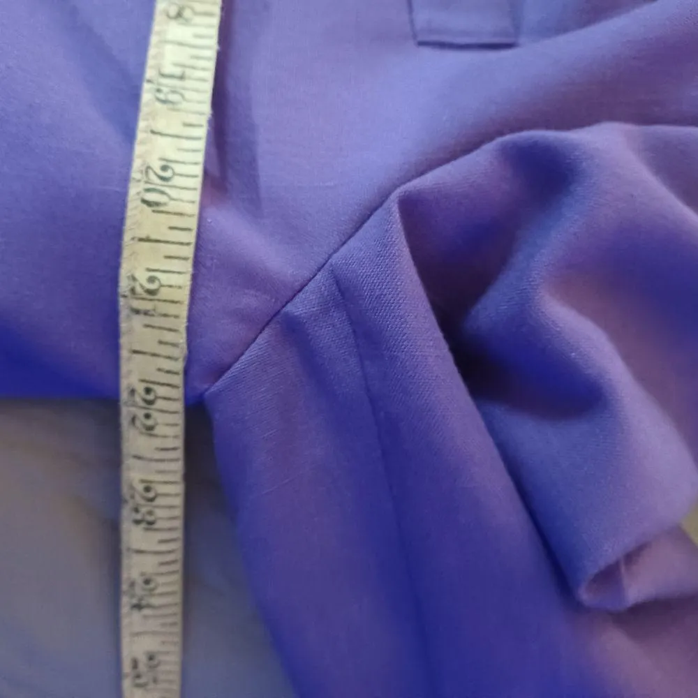 Lynn Greene for Richard Neal Women's Blazer Size 12 Purple Lined. - Image 5