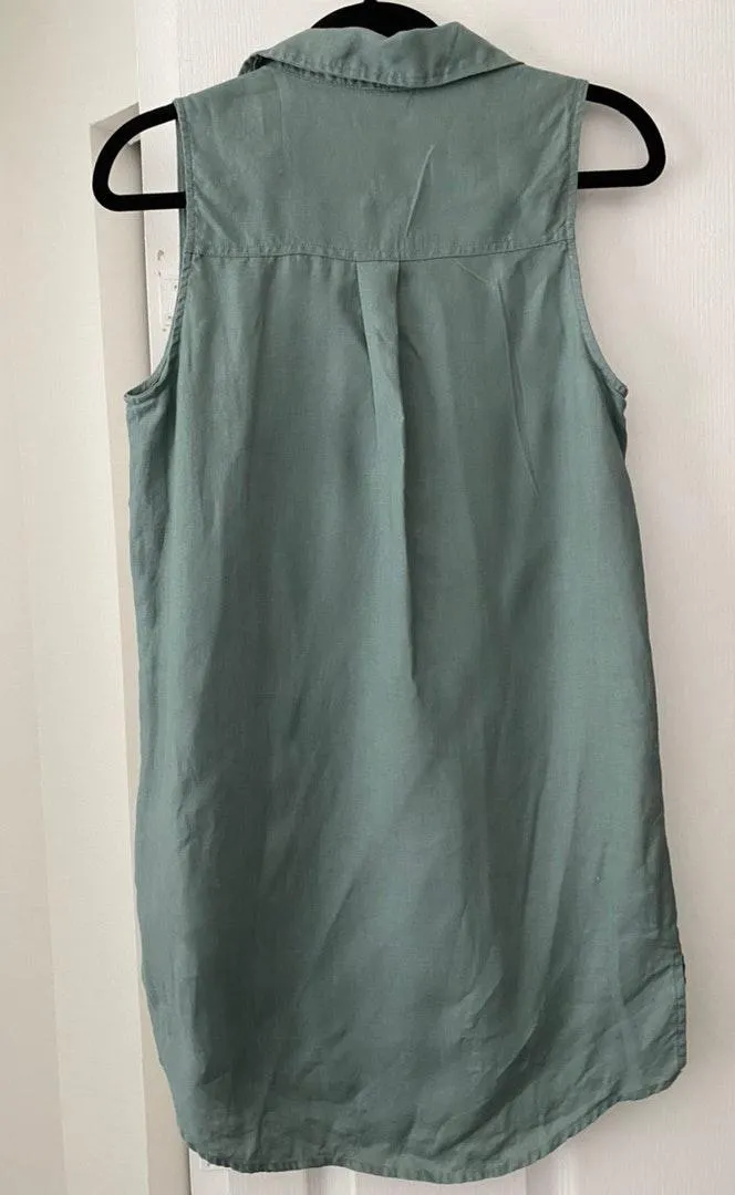 Button Down Sleeveless Dress - Image 2