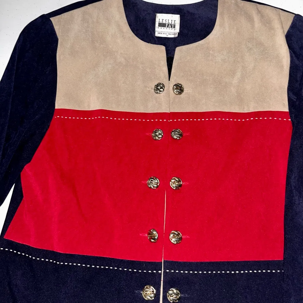 💜 Vintage Leslie Fay Suit Blazer - Image 4