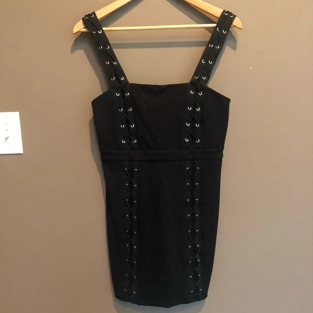 NBD x Revolve Eugene Mini Dress‎ In Black Medium - Image 3