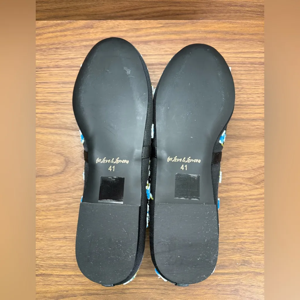 For Love and Lemons Evelyne Mesh Ballet Flat size 10 - Image 14