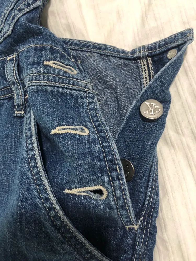 Calvin Klein Jean Overalls - Image 3