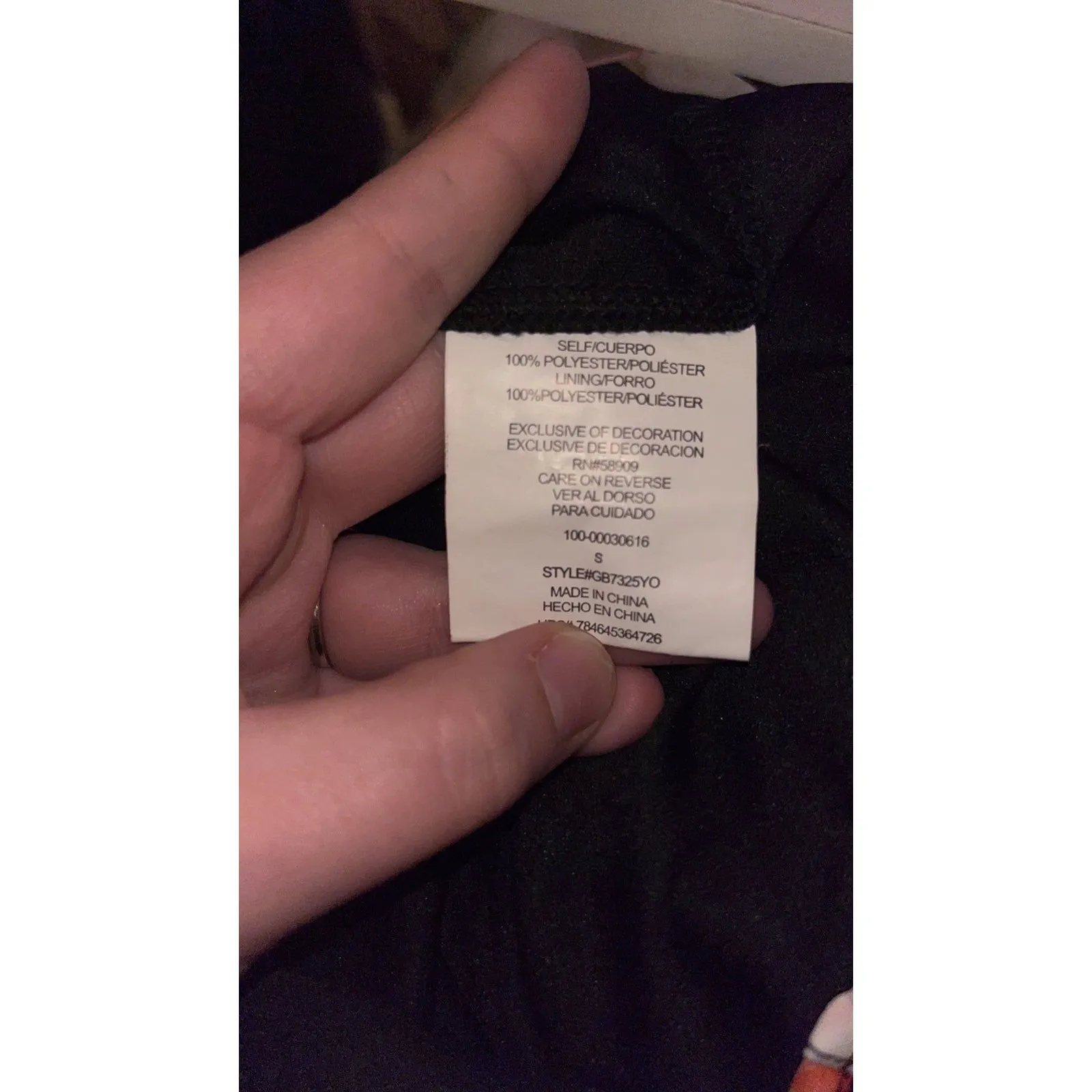 Women's Gianni Bini black and pink floral bell sleeved romper wedding date small - Image 8