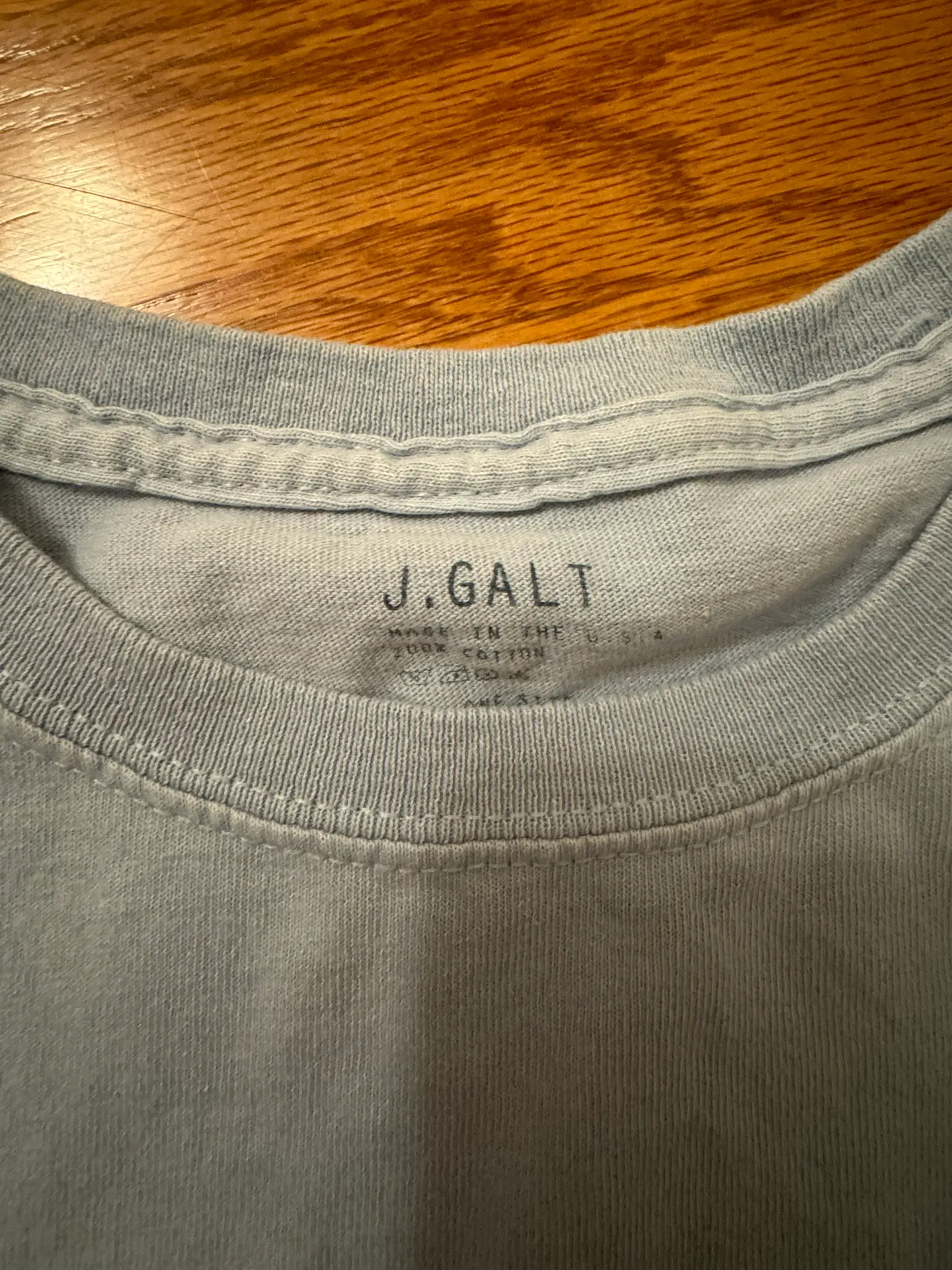 Light Blue Cropped Shirt - Image 2