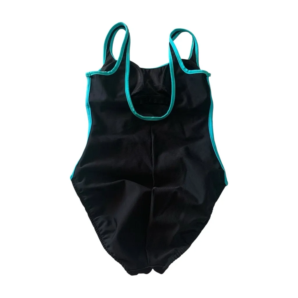 Miraclesuit size 8 medium Black white stripe One Piece Swimsuit bathing beach sl - Image 4