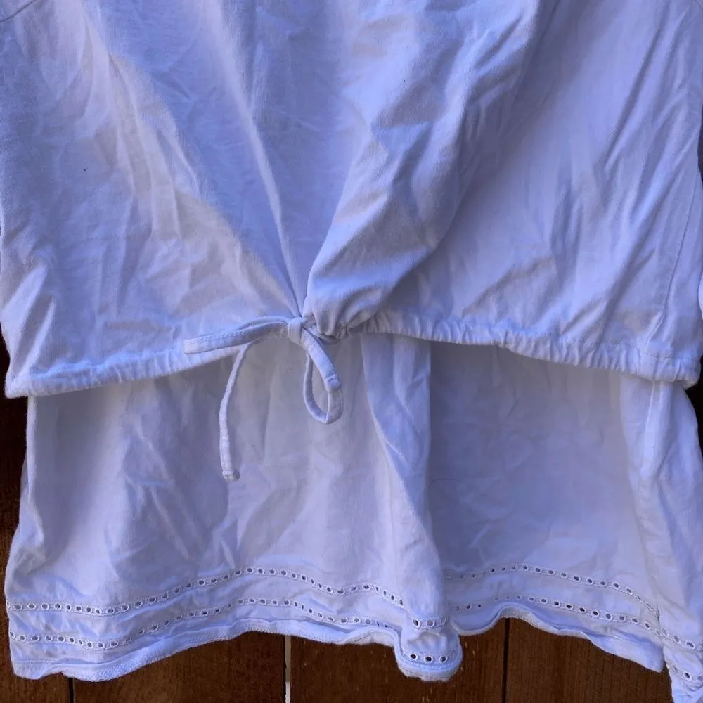 Motherwear Cotton‎ Maternity Shirt White Size undefined - Image 3