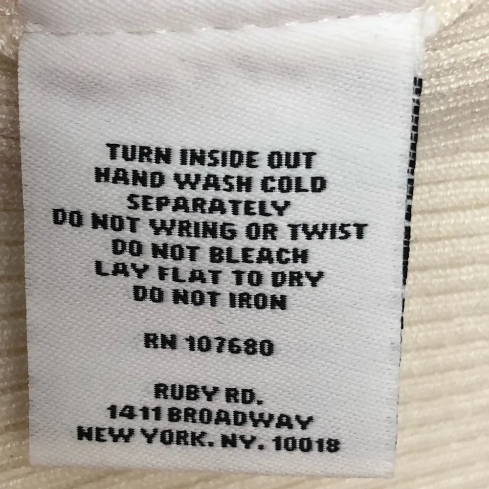 Ruby Rd Petite Cream Ribbed Tank Top Bronze Jewels - Image 6