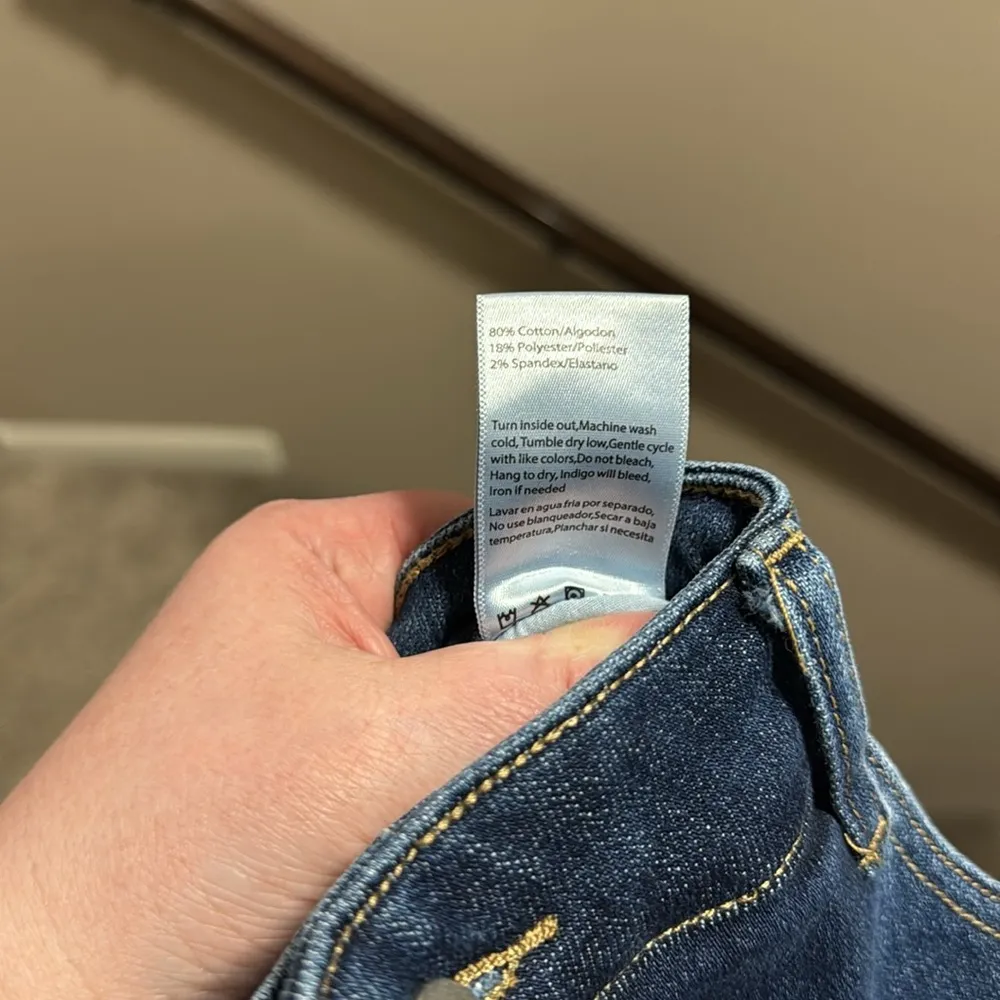 Risen Woman’s Medium Wash Jeans Size 1XL‎ Blue - Image 5