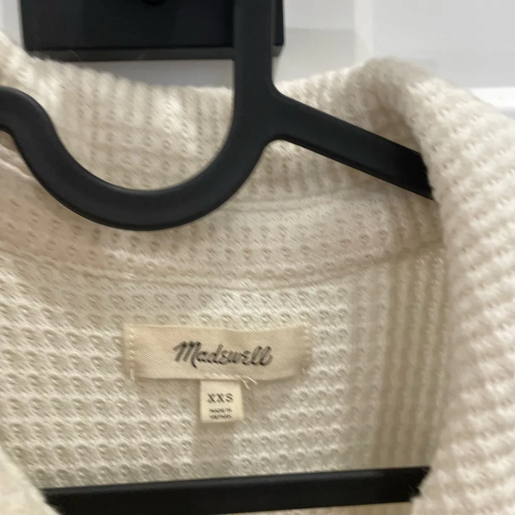 Madewell Cream Button-Down Shirt - Image 3